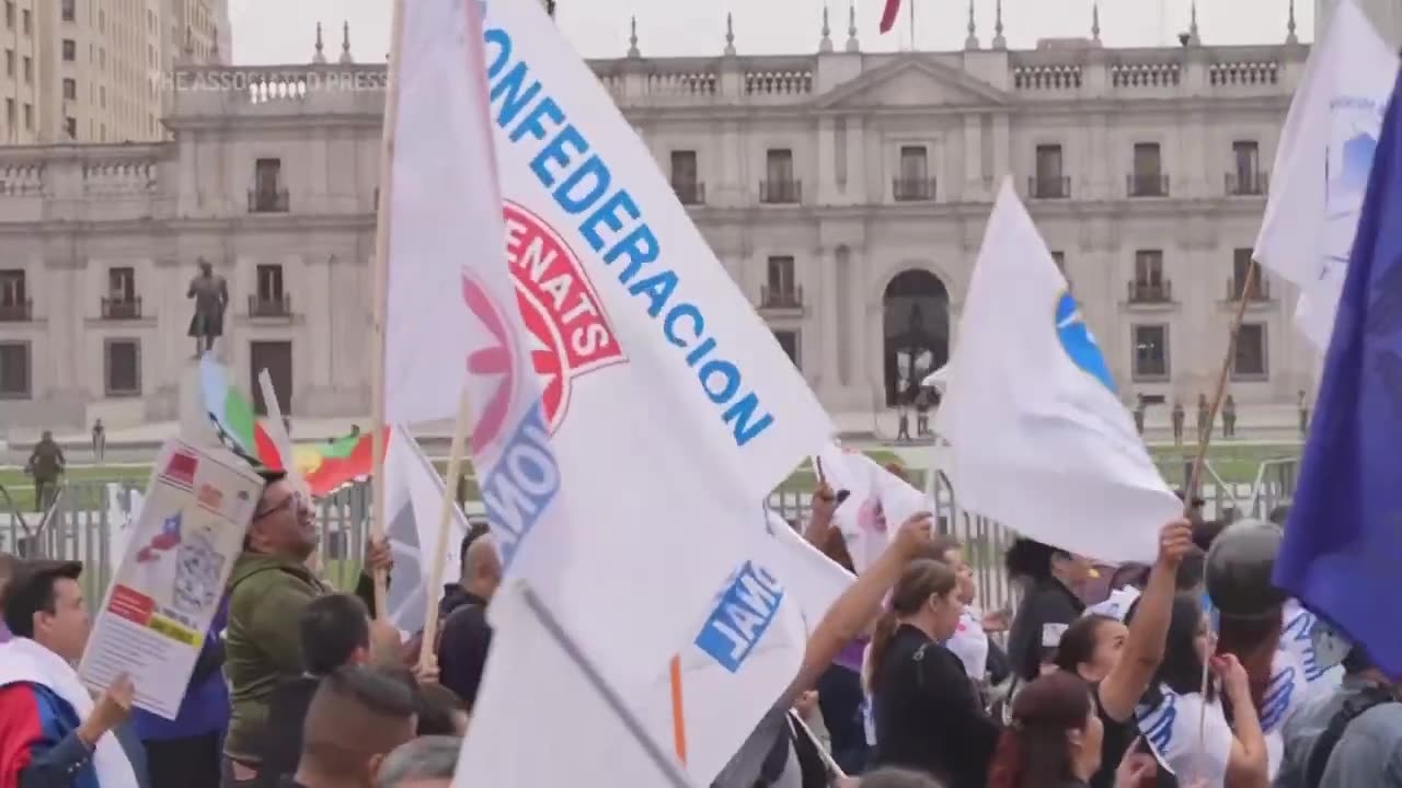 Paro nacional contra el gobierno de Boric, Santiago de Chile