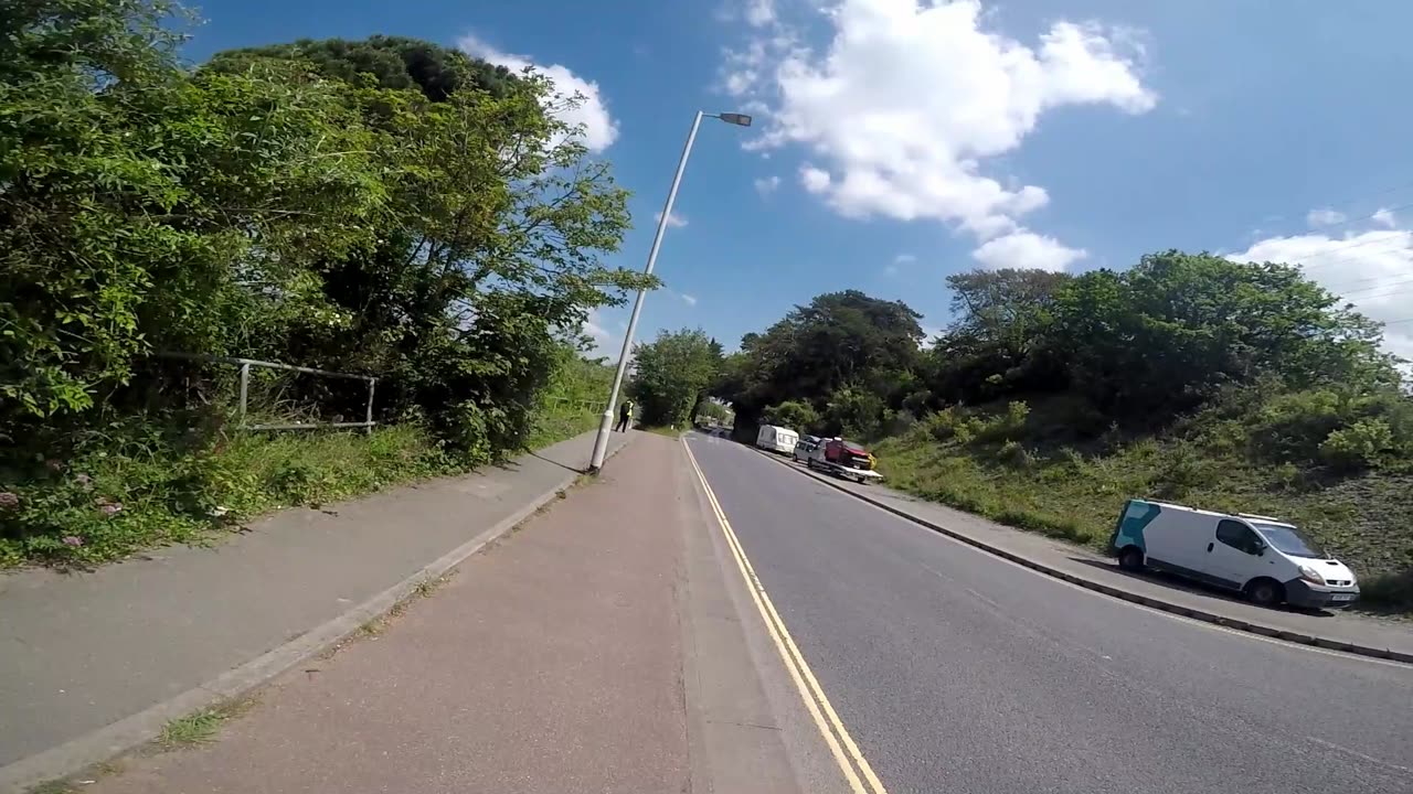 Plymouth to Plym Bridge via Saltram House Cycle ride Devon England Part 1