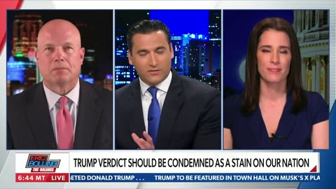 Matt Whitaker on Eric Bolling The Balance - NewsmaxTV 05.31.2024