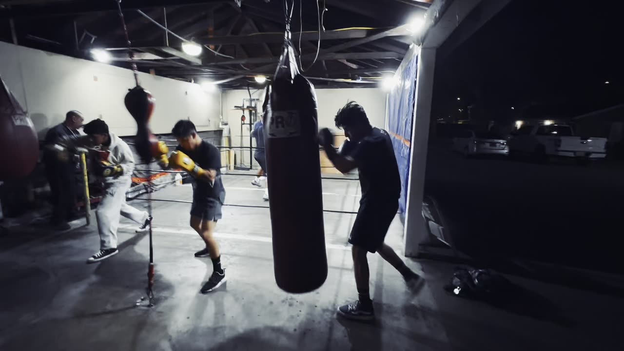 Bag work & Sparring Days.