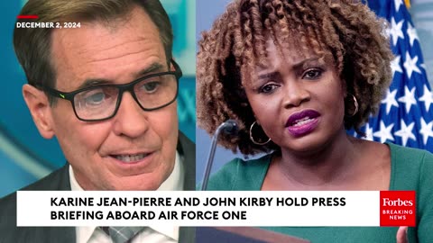 Reporters Pepper Karine Jean-Pierre With Questions About Biden Pardon Of Son Hunter