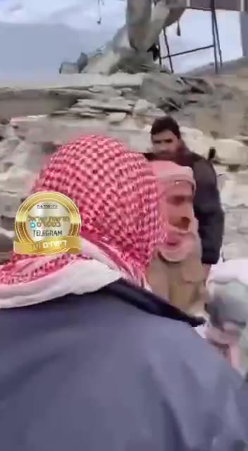 A baby was born while the mom is trapped under the rubble in Turkey