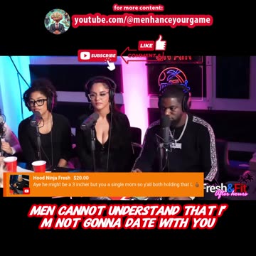 I am MORE than MY BODY! I won't date you #menhanceyourgame #freshandfit #freshandfitclips