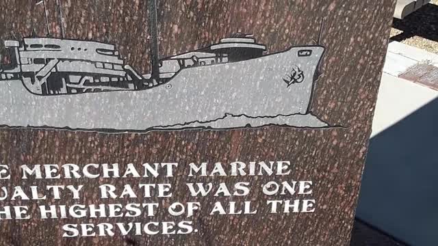"The Merchant Marines" forgotten heros of World War 2. Albuq,NM 1/27/23