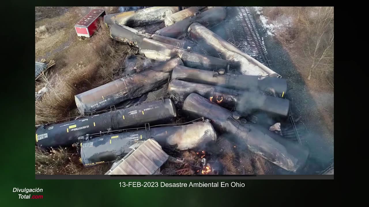 13-FEB-2023 Desastre Ambiental En Ohio