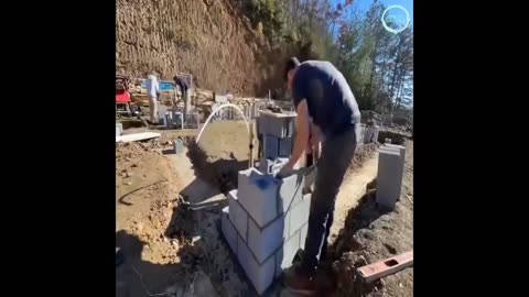 Mountain Native House Making Time Lapse