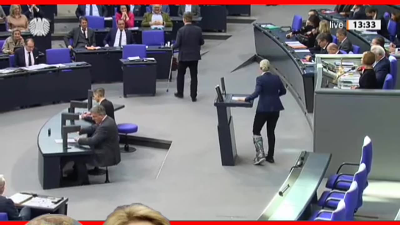 Frau Dr. Alice Weidel spricht im Bundestag.