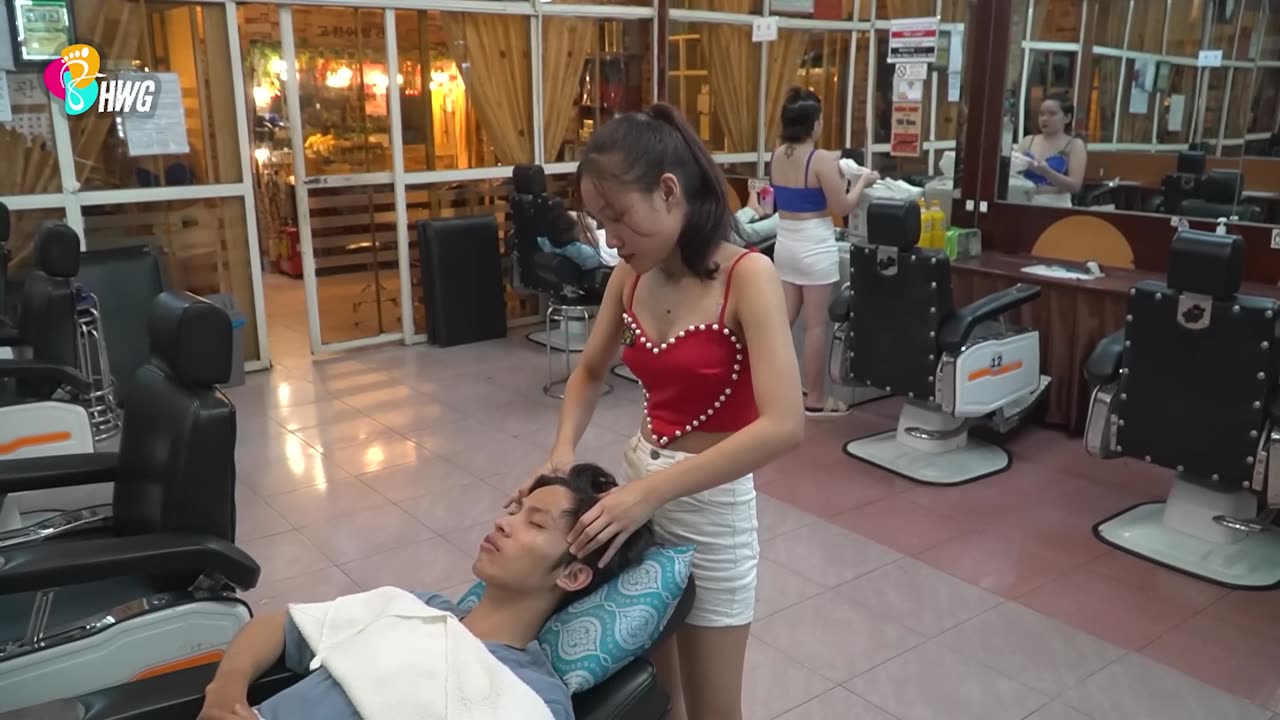 ASMR / Vietnam Barbershop Massage for Easy Sleep & Perfect Relaxation