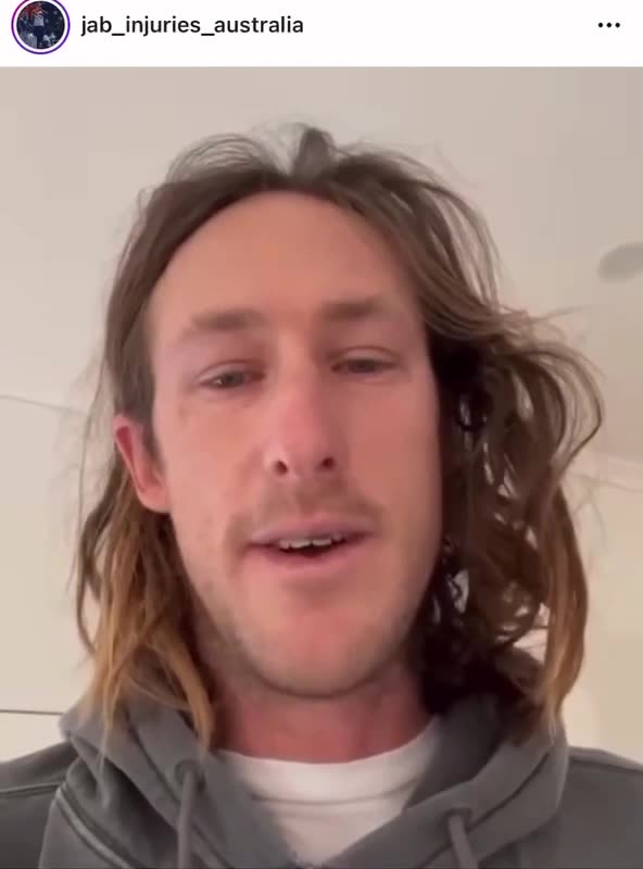 Australian Man - Covid Vaccine Injured