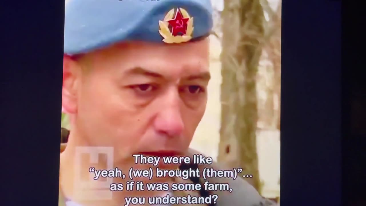 Russian Soldier story children Slaughter.