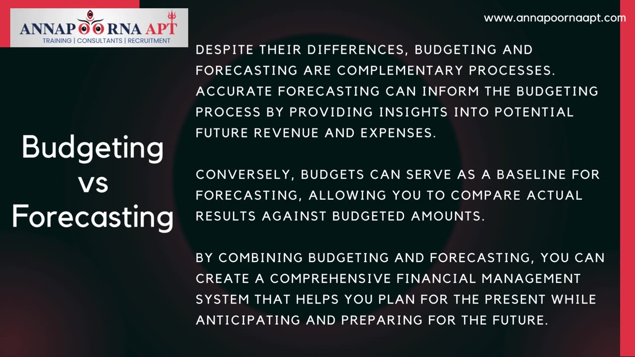 Budgeting & Forecasting