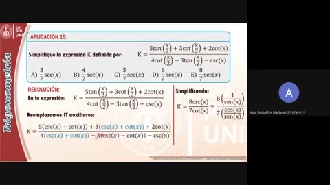 CEPRE UNI 2021 - 2 | SEMANA 07 | TRIGONOMETRÍA S02