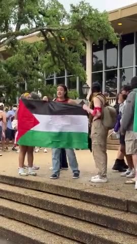 'F*** Joe Biden' Chants Bring Protestors And Counter-Protestors Together