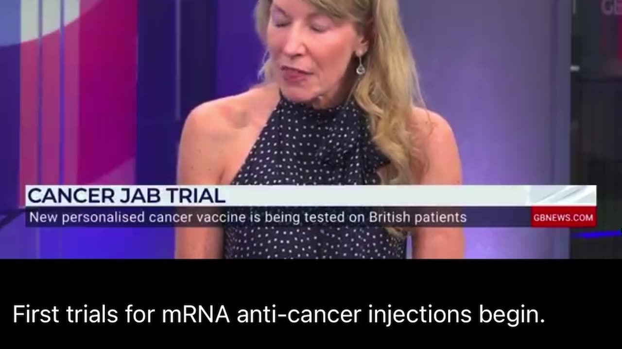 First trials for mRNA anti-cancer injections begin.