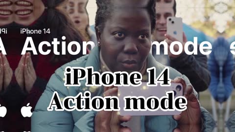 iPhone 14 Action mode Apple