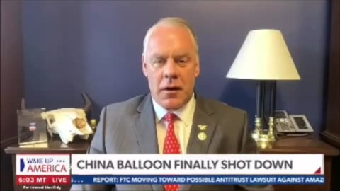 The 3 big Biden lies about the balloon. Ryan Zinke nails it.