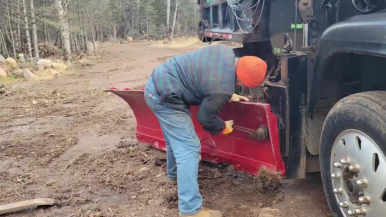 Getting The Plow Truck Ready For The Season