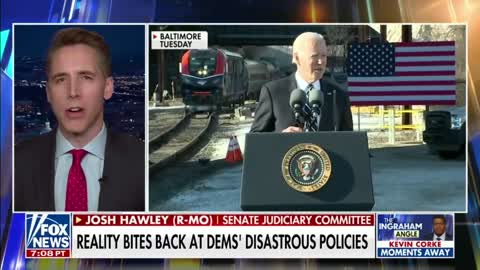 Biden is driving the blue-collar economy into the ground -Josh Hawley