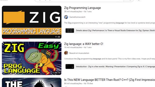 Programação: Linguagem Zig ganha destaque superando C++ e Rust, mas mídia brasileira ignora