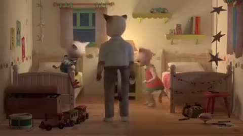 THREE LITTLE CATS - Animation short film - French - Full Movie - CGI 3D - Autour de Minuit