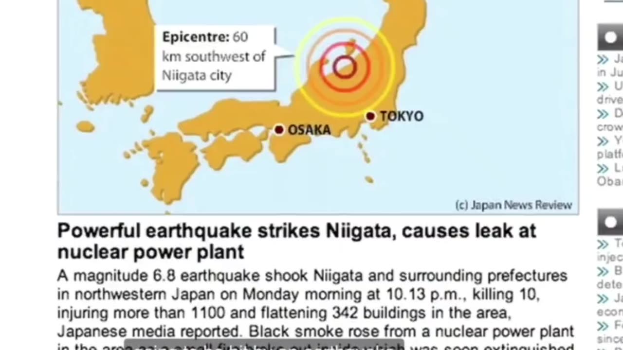 Could HAARP have been used in Japan previously to its potential use in Turkey Earthquake?