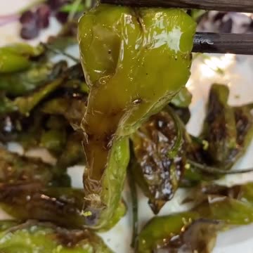 Blistered Shishito Peppers