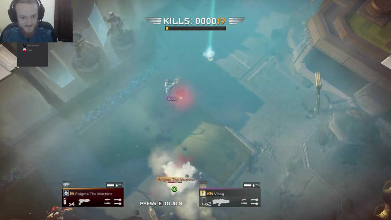 Helldivers - Vissy and Red Against The Machine Menace