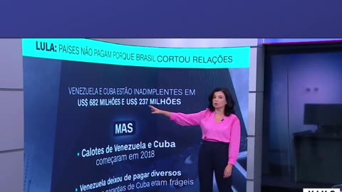 Jornalista desmente Lula que culpa Bolsonaro sobre calote de Cuba e Venezuela