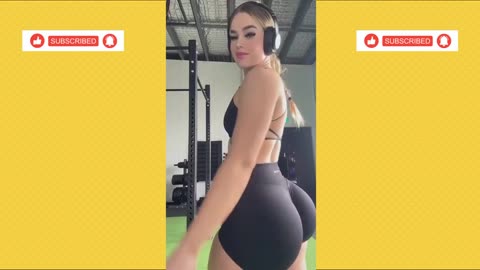 Big bank tiktok challenge 🔥🔥❤️‍🔥ClipchampGirls #twerkmusic #gym #fit #workout