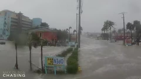 15ft Storm Surge Washes Away Homes in Ft. Myers Beach - Hurricane Ian