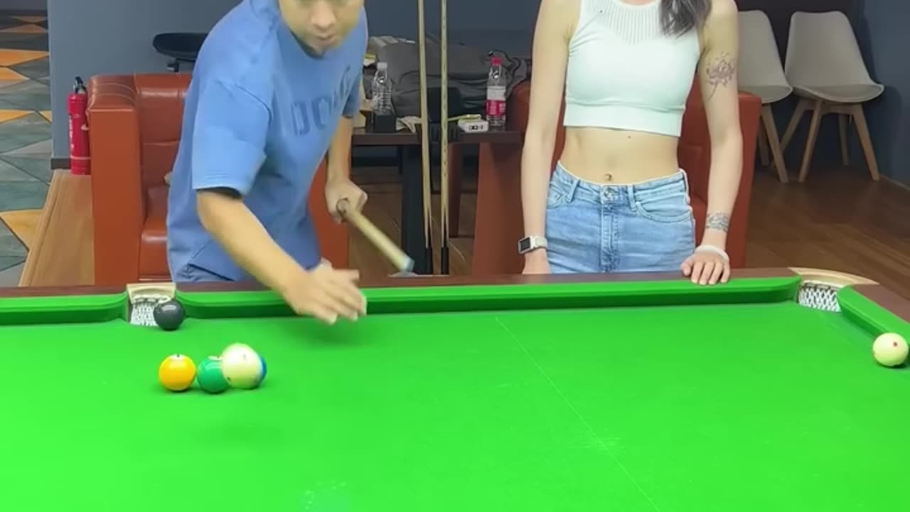 Funny video pool
