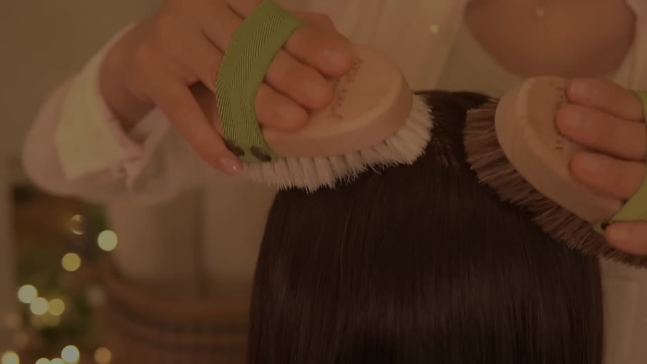 [ASMR] Gently & Slow Hair Brushing with Soft Brushes | Help You Sleep | No Talking