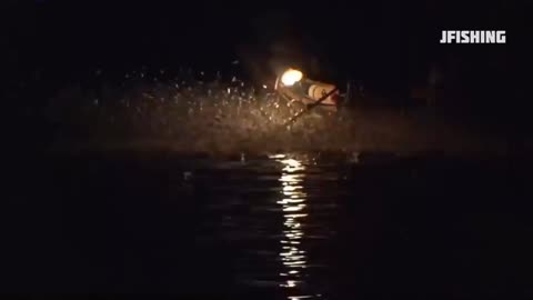 Fire fishing method