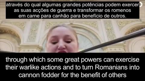 📢SENADORA ROMENA FALA EM "TERRAMOTOS POR ENCOMENDA"📢