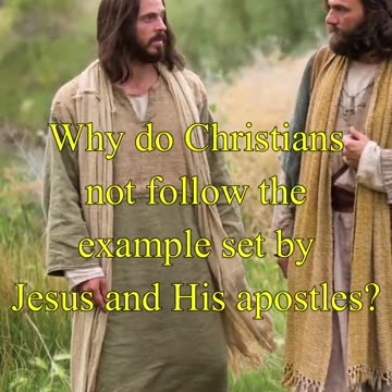 Why Do Christians Not Following Jesus Teachings?