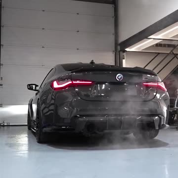 S58 sings with Milltec exhaust #bmw #s58 #milltec #exhaust #sing #song #black #rev #cold #start