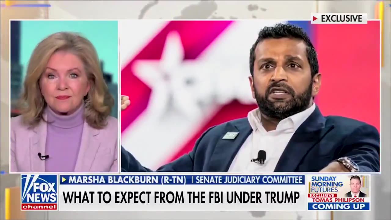 Marsha Blackburn will support Kash Patel as Director of the FBI