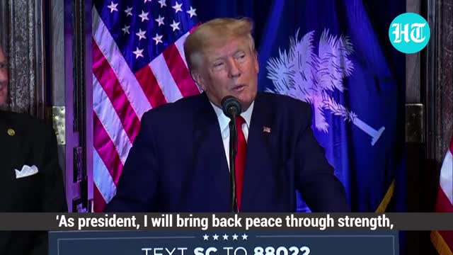 Donald Trump rips Biden over Ukraine war; Vows peace 'within 24 hours' I Details