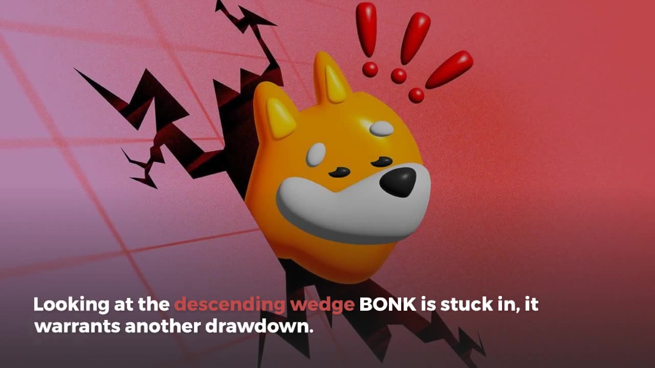 Meme Coin BONK Susceptible to 50% Decline Amid Bearish Cues