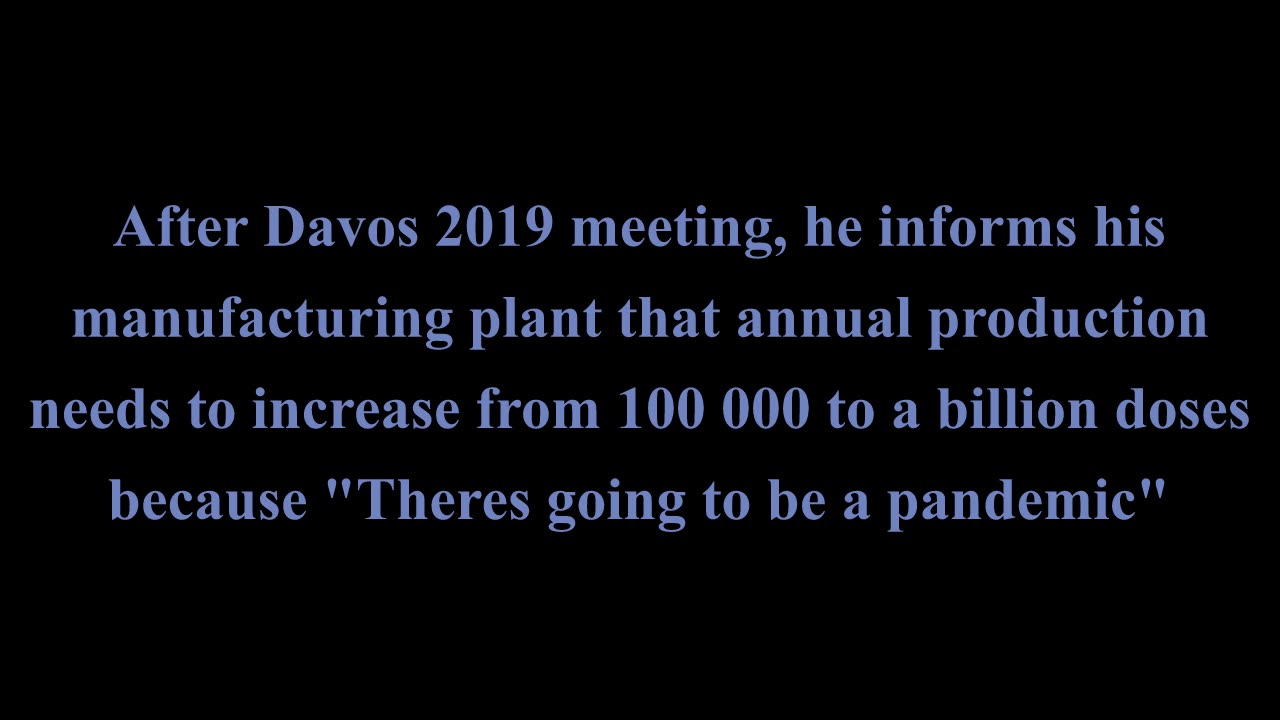 DAVOS....the true source of 'pandemics'