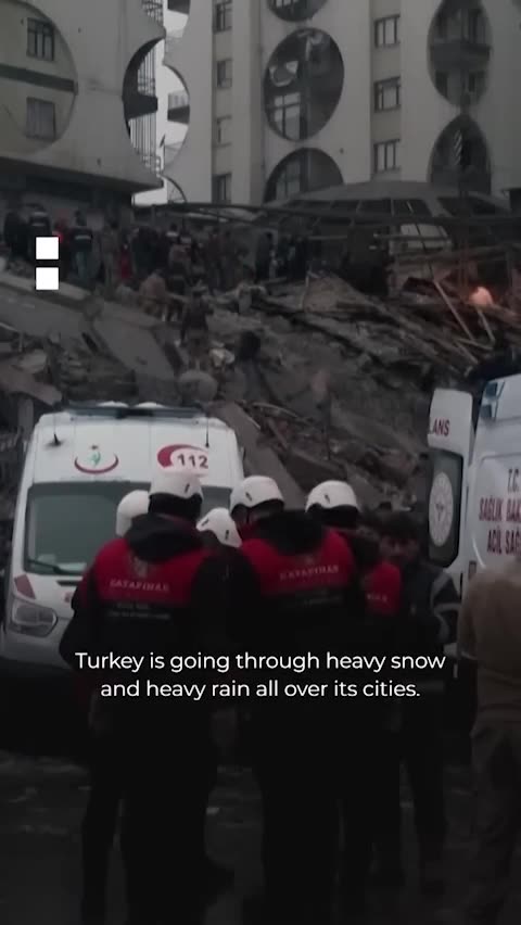 Rescue work underway after deadly earthquake rocks Turkey, Syria AJ #shorts