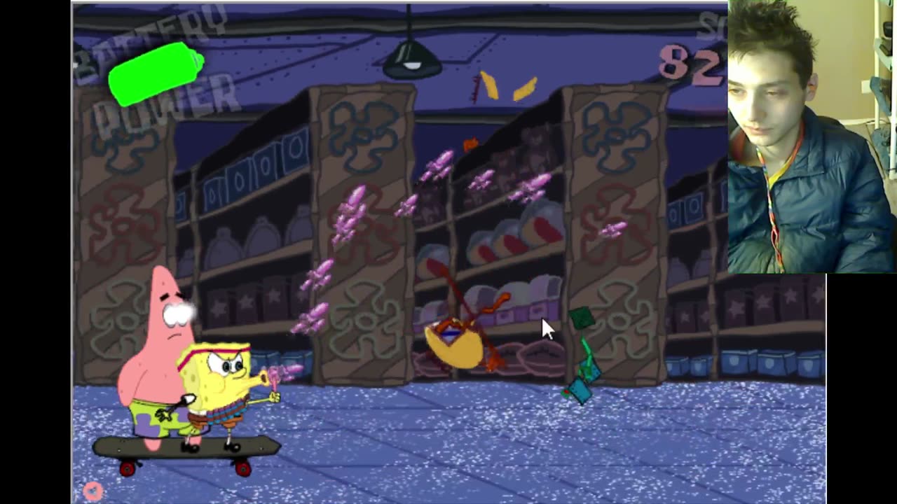 Failed Attempt #29 To Complete The SpongeBob SquarePants Toy Barrel Peril Video Game