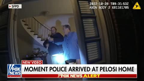 Paul Pelosi Security Camera video and Police bodycam Video