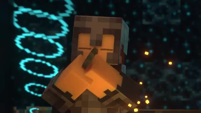 How to Meet Warden - Minecraft animation