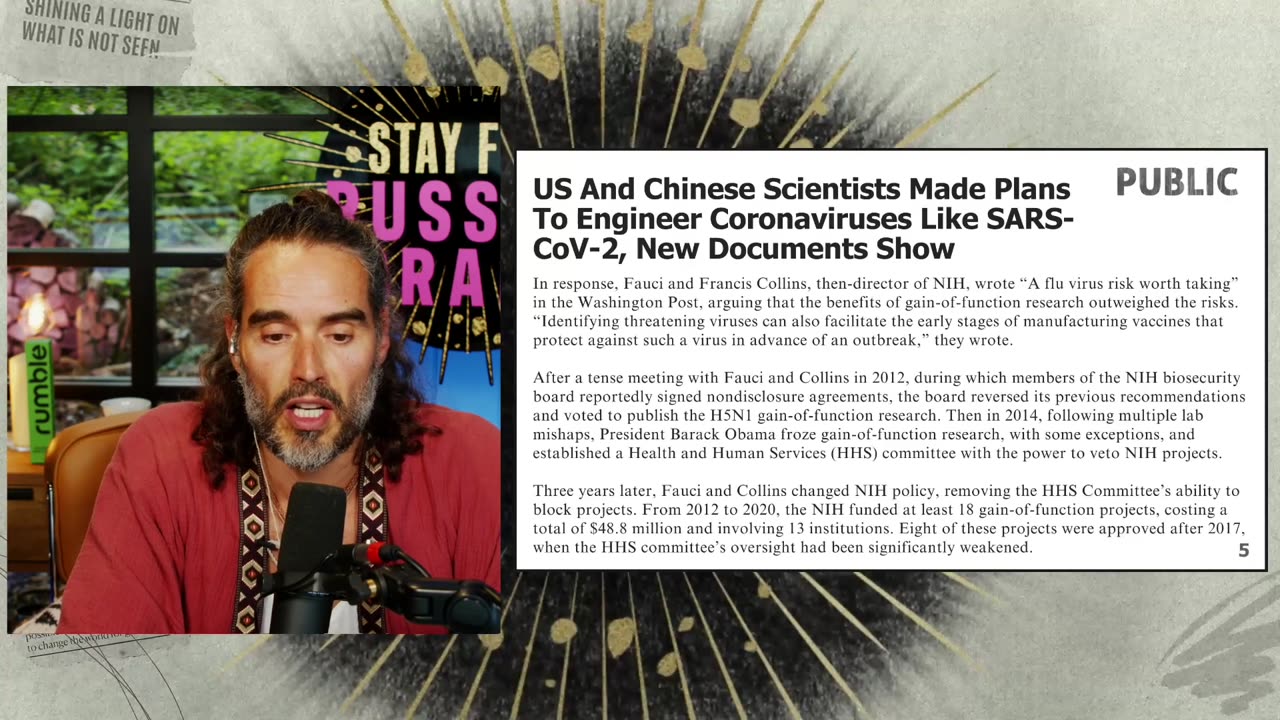 Russell Brand: It's Over. Fauci's F*cked Now - 6 May 2024