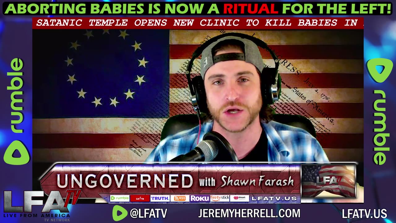 LFA TV CLIP: BABY KILLING IS A RITUAL OF THE LEFT!