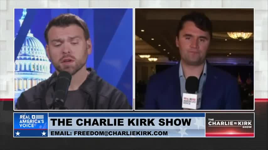 Charlie Kirk Reports Live From RNC Chair Race- Here's What's Happening