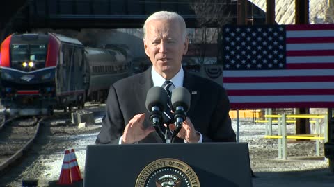 Biden: We have to have the best infrastructure in the world.