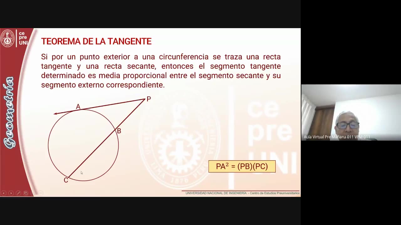 CEPRE UNI 2021 - 2 | SEMANA 07 | GEOMETRÍA S01