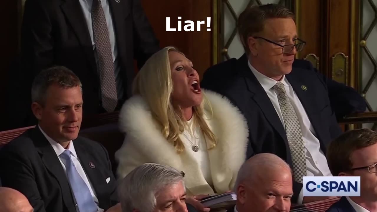 Biden Lies Chaos Erupts at SOTU